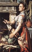 Pieter Aertsen Cook in front of the Stove USA oil painting artist